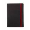 Notesbog Oxford Black n´Red A5 linieret soft cover