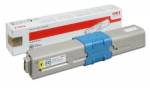 Lasertoner OKI Gul MC561 2K C310/C330/C510/C530/C531