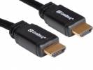 HDMI 2.0 19M-19M Cable Black  (1m)