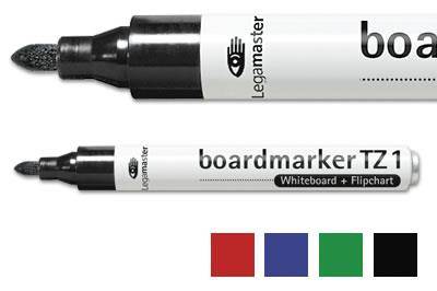 Whiteboardpen TZ1 grøn rund spids Legamaster 1.5-3 mm