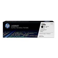 Lasertoner HPCE320AD Sort 2 stk. No128A