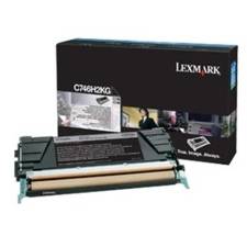 Lasertoner Lexmark C746 sort 12K -  C746 / C748