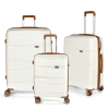 Kuffertsæt RW Travel Alfrida 20"+24"+28" hvid hardcase