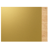 Glass board 90 x 120 cm, Gold matt glass