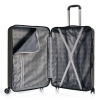 Kuffert RW 24" sort hardcase  trolley med 4 hjul