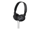 Sony MDR ZX110AP Kabling Hovedtelefoner Sort