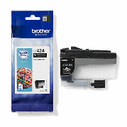 Blækpatron Brother LC424BK sort ink 750 sider