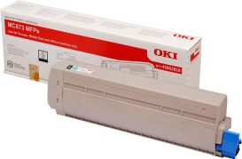 Lasertoner OKI MC873 sort 15K