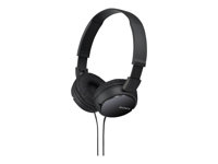 Sony MDR ZX110AP Kabling Hovedtelefoner Sort