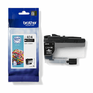 Blækpatron Brother LC424BK sort ink 750 sider