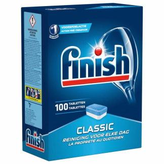 Maskinopvasketabs pak/100 stk Finish classic