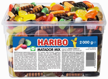 Haribo Matador Mix 2 kg. 