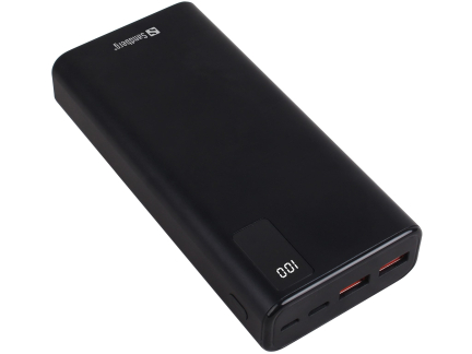 20.000 mAh PD 20W PowerBank USB-C Black