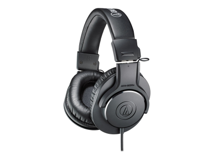 Audio-Technica ATH M20X Kabling Hovedtelefoner Sort